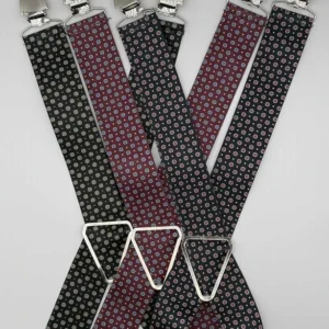 Axlabönd blómamunstur