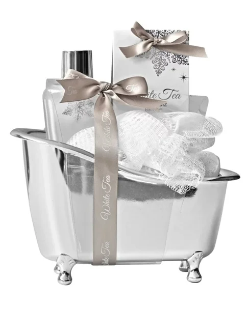 Gjafasett silfurbaðkar 1 Gjafasett silfurbaðkar