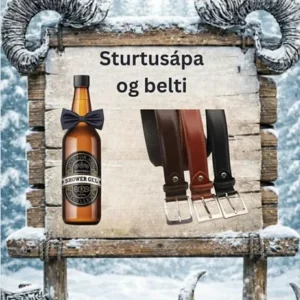 Bóndadagurinn – bjórsápa og leðurbelti