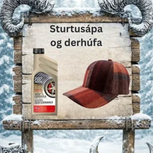 Bóndadagurinn – sturtusápa og derhúfa